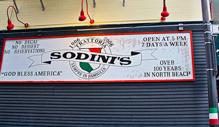 Sodini’s Green Valley Restaurant Celebrates 110th Year In North Beach