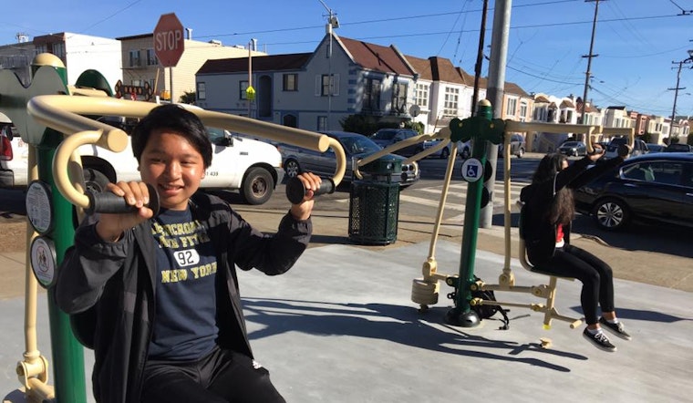 New Open-Air Exercise Stations Debut On Sunset Boulevard