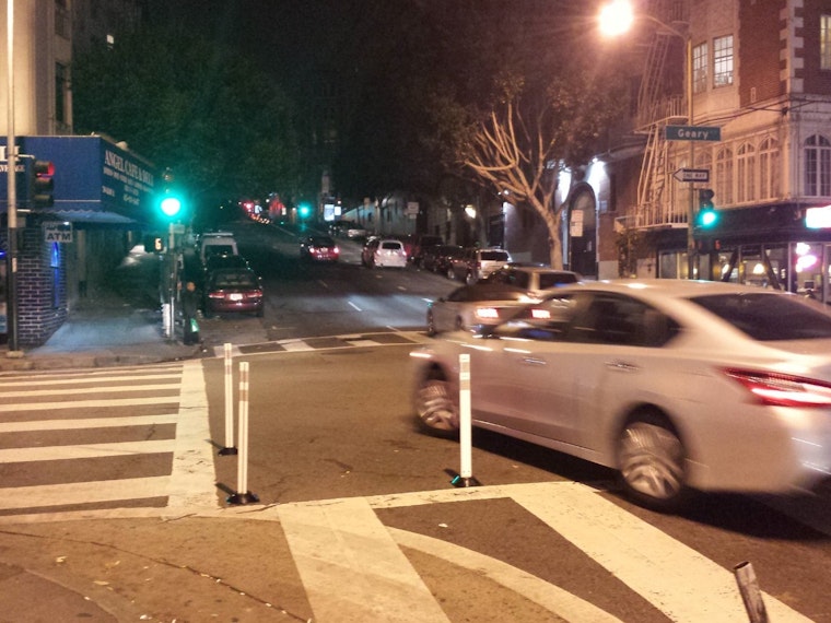 Safety Vigilantes Install Unauthorized Traffic Posts At 4 More City Intersections