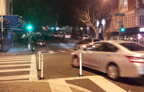 Safety Vigilantes Install Unauthorized Traffic Posts At 4 More City Intersections