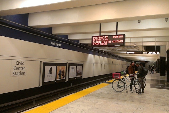 Person On Tracks At Civic Center Causes System-Wide BART Delays