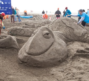 Scenes From Saturday's 34th Annual Leap Sandcastle Classic