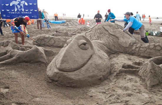 Scenes From Saturday's 34th Annual Leap Sandcastle Classic