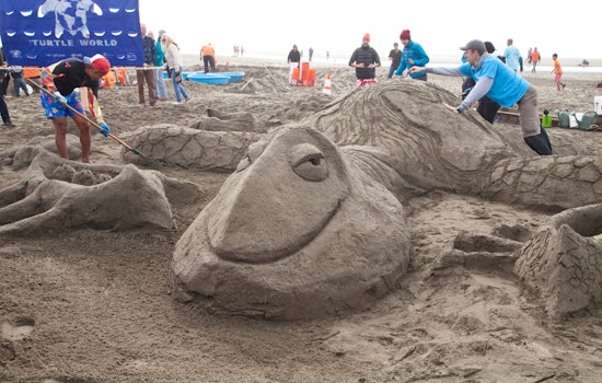 Scenes From Saturday's 34th Annual Leap Sandcastle Classic