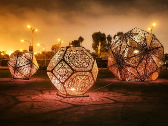 Geometric Light Sculptures Proposed For Patricia's Green