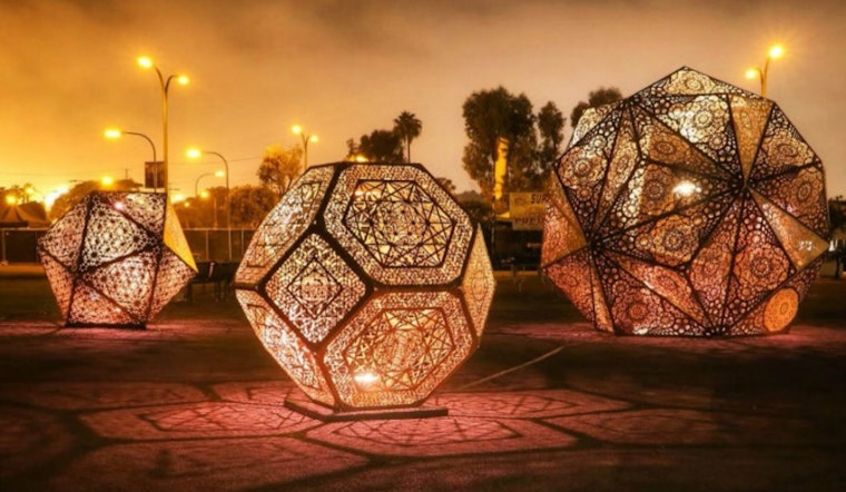 Geometric Light Sculptures Proposed For Patricia's Green