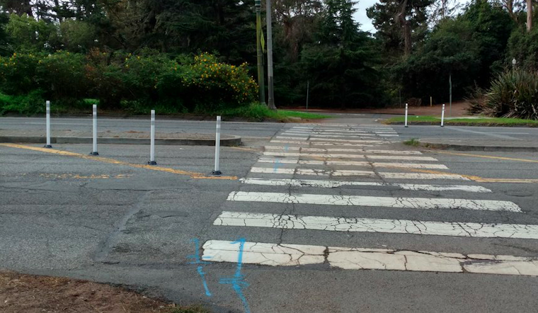 Safety Vigilantes' Soft-Hit Posts Removed From Geary, Golden Gate Park