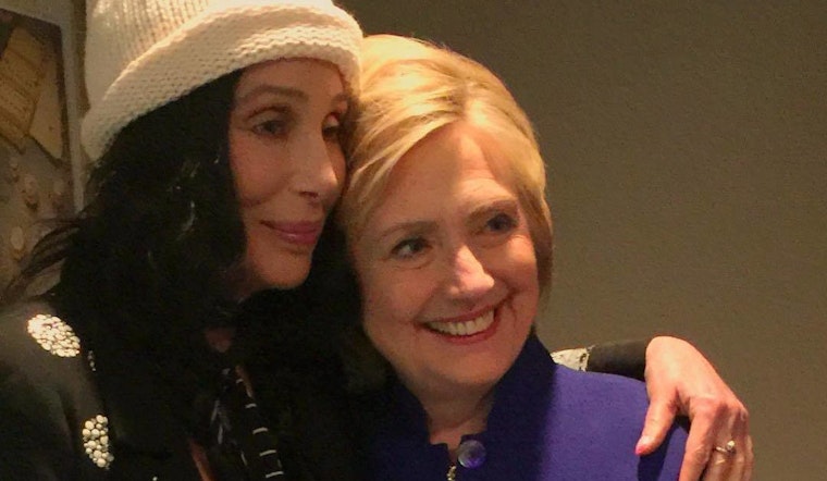 Cher To Host Hillary Clinton Fundraiser At Oasis This Weekend