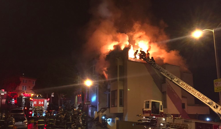 3 Firefighters Injured, 7 Residents Displaced In 4-Alarm Castro Blaze [Video]