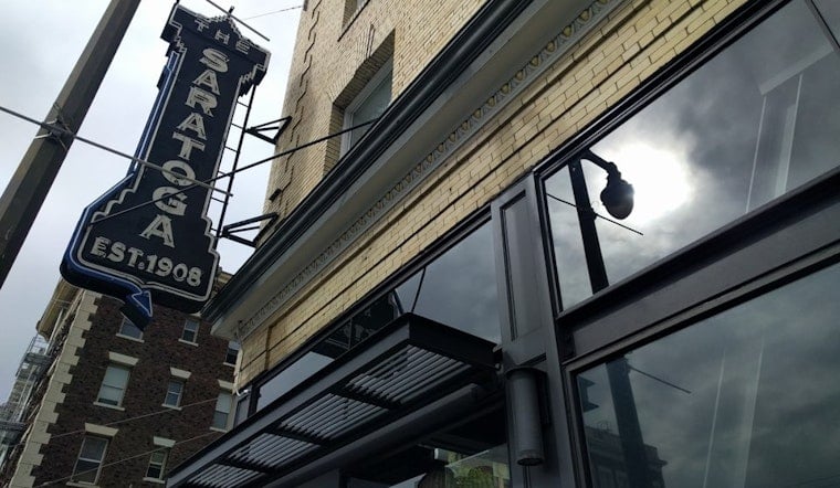 The Saratoga Brings Forgotten Spirits, Simple American Fare To The Tendernob Next Month