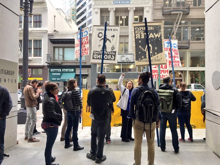 12 Dakota Pipeline Protesters Arrested At Citibank's San Francisco Headquarters