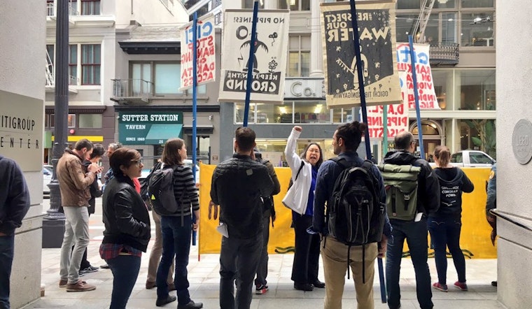12 Dakota Pipeline Protesters Arrested At Citibank's San Francisco Headquarters