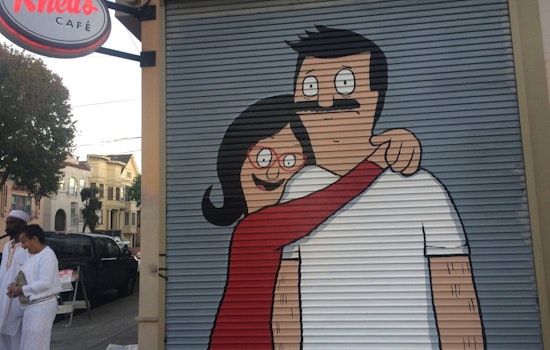 'Bob's Burgers' Mural At Rhea's Cafe Pays Homage To Show's SF Roots