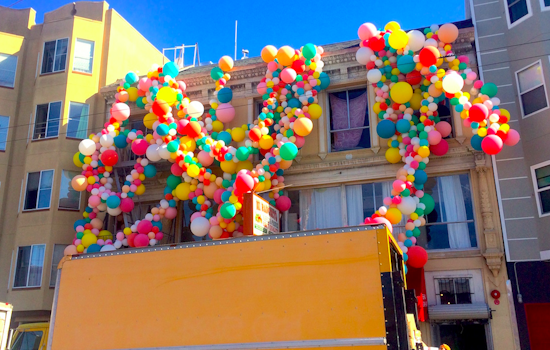 5,000-Balloon Art Installation Pops Up at 18th & Mission