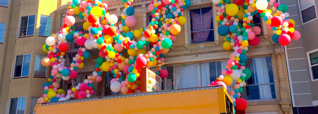 5,000-Balloon Art Installation Pops Up at 18th & Mission
