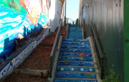 After A Year, Cayuga Staircase And Mural Project Finally Complete