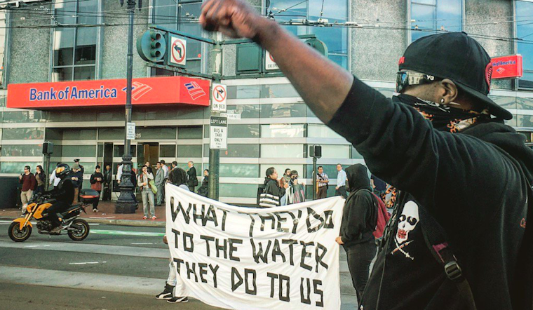 Standing Rock Pipeline Protesters Shut Down Van Ness & Market