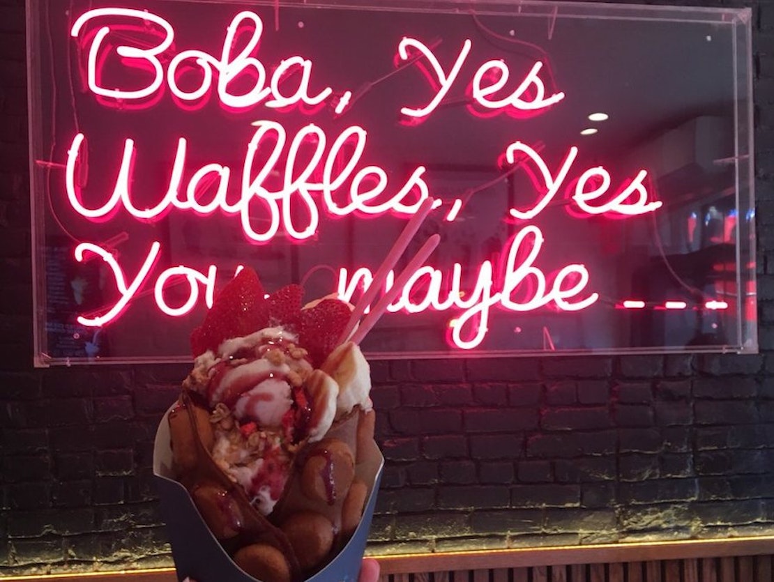 Bubbleology Brings Bubble Tea Waffles And More To The East Village