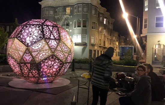 Geometric Light Sculptures Have Arrived At Patricia's Green