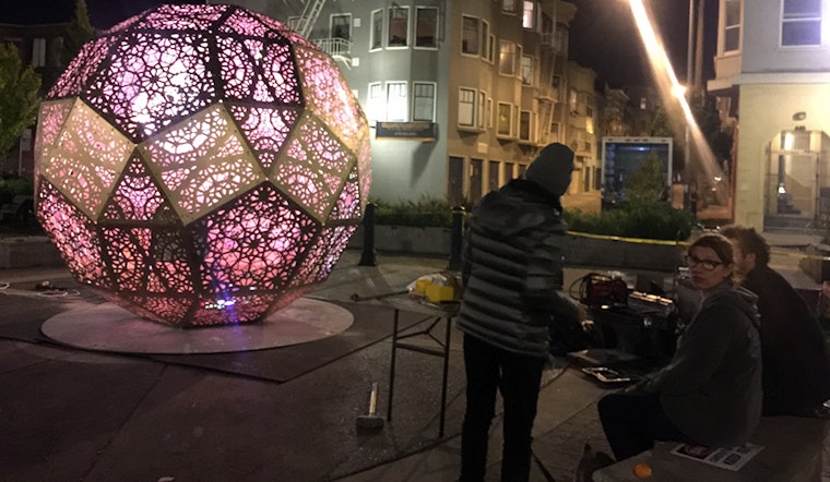 Geometric Light Sculptures Have Arrived At Patricia's Green