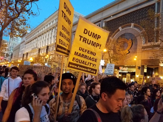 Downtown May See Second Night Of Anti-Trump Protests