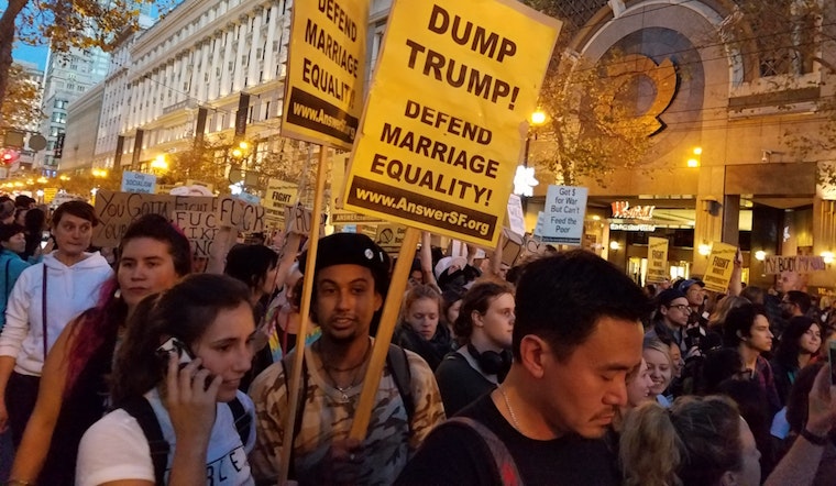 Downtown May See Second Night Of Anti-Trump Protests