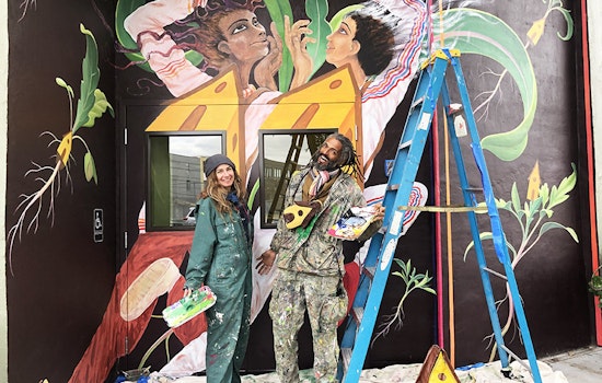San Francisco, São Paulo artists team up for nonprofit's new Mission mural