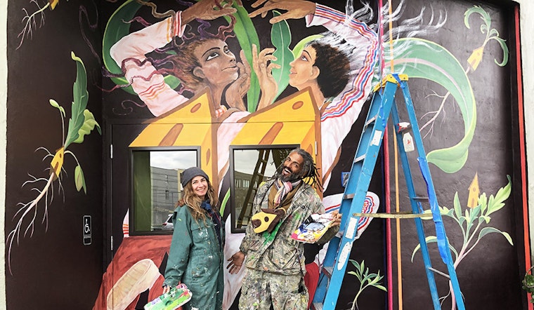 San Francisco, São Paulo artists team up for nonprofit's new Mission mural