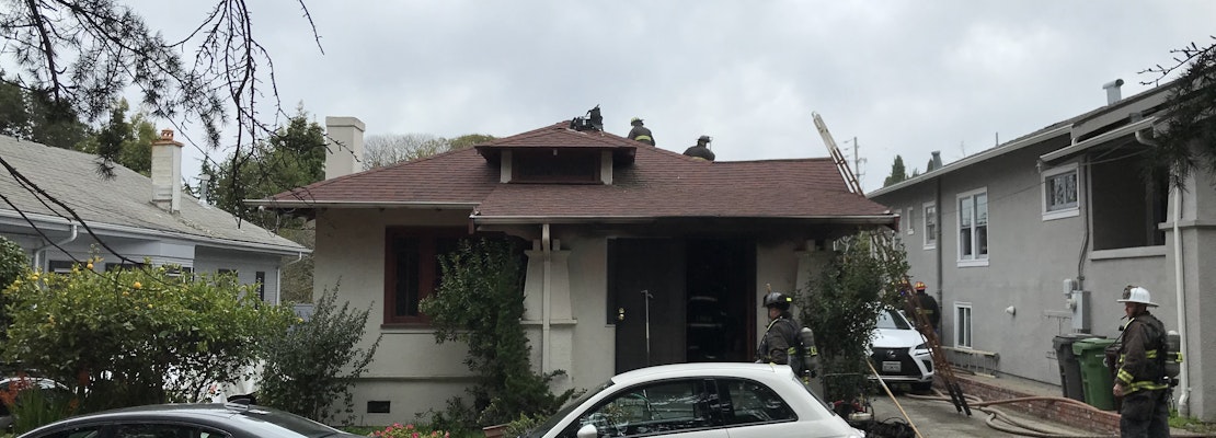 Residents safe after 2-alarm house fire near Piedmont Ave.