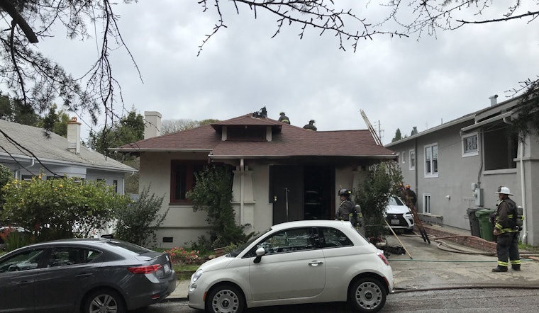 Residents safe after 2-alarm house fire near Piedmont Ave.