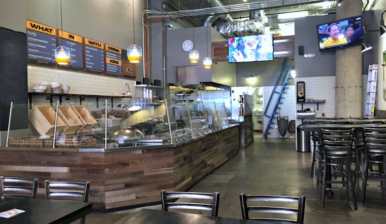 SAJJ Mediterranean Makes Debut In SoMa's Former Merigan Sub Shop