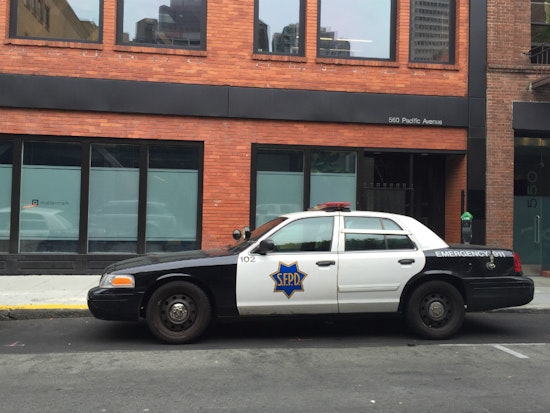 Suspect Sets Back Seat Of Police Car On Fire At 5th & Market