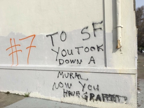 'Now You Have Graffiti': Vandal Strikes Back Over Kaepernick Mural's Removal