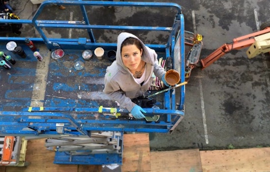 Muralist Amanda Lynn Brings Fiercely Feminine Focus To Public Spaces