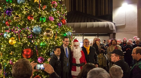 Scenes From The Castro's 2016 Holiday Tree Lighting Ceremony