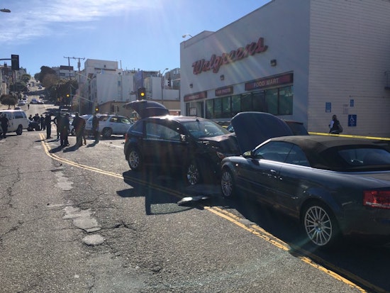 Multi-Car Collision At Lombard & Divisadero Kills 1, Injures 4 [Updated]