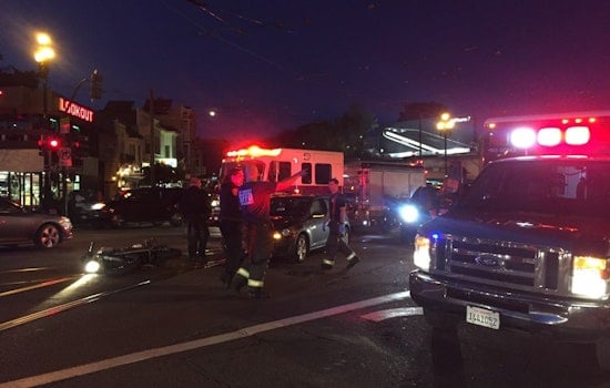 Motorcyclist Injured In Collision At Market & Noe