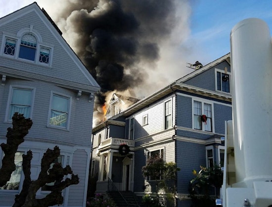 1-Alarm Pacific Heights Blaze Now Under Control [Updated]