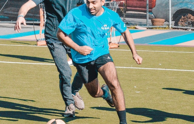 City teams up with booking app to offer free adult soccer, basketball games at school playgrounds