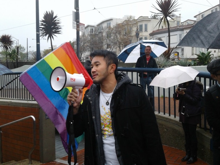 As Part Of Worldwide Effort, Castro Locals Rally For Marriage Equality In Taiwan
