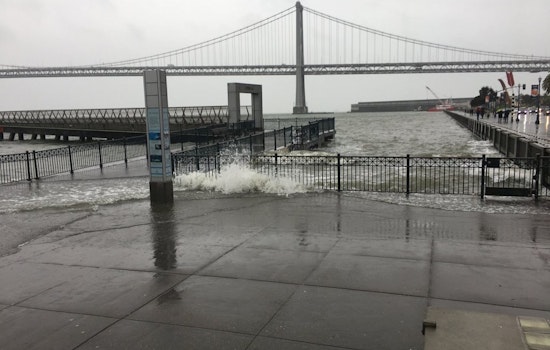 Watch King Tides Flood The Embarcadero