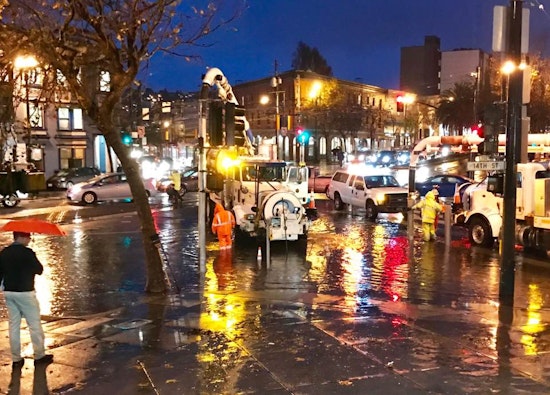 Church & Market Suffers Major Flooding After Rainstorm