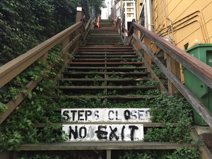 Is The Iron Alley Stairway Really Closed?