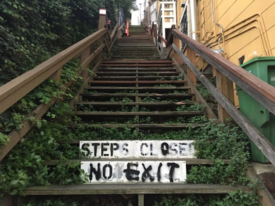 Is The Iron Alley Stairway Really Closed?