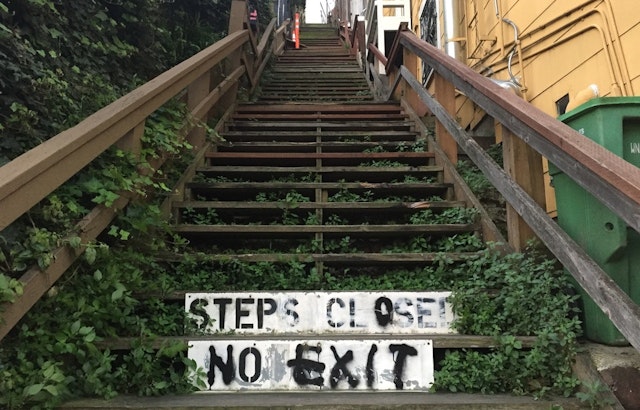 Is The Iron Alley Stairway Really Closed?