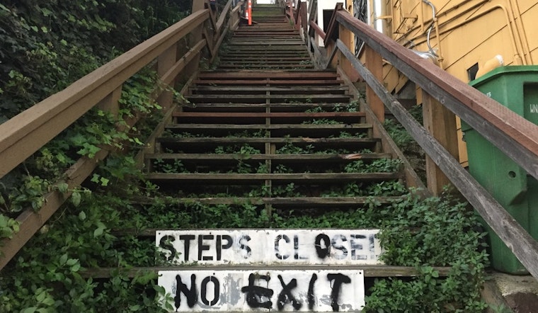 Is The Iron Alley Stairway Really Closed?