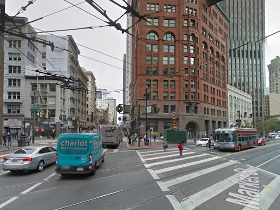 Pedestrian Struck, Dragged By Muni Bus At 3rd & Market