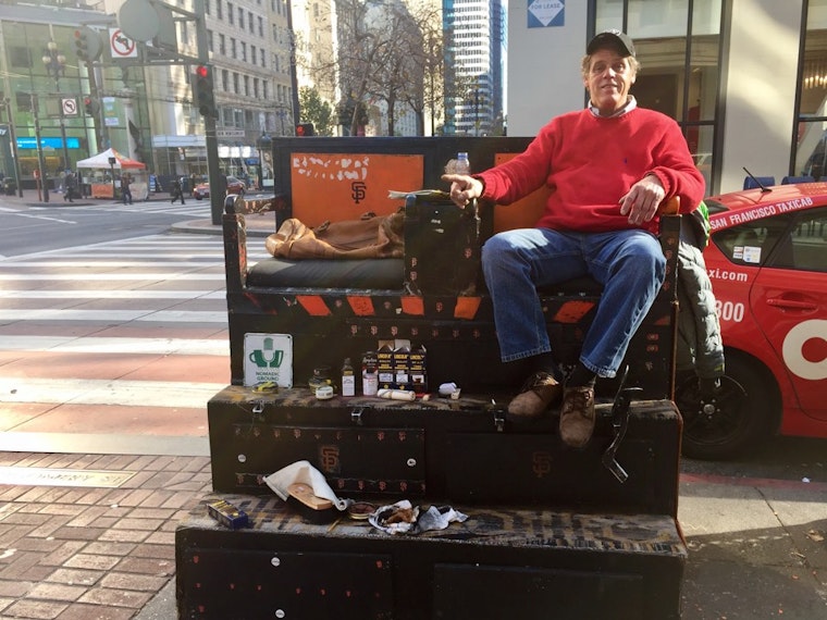 Theft, Vandalism, Dwindling Business Won't Keep Shoe Shiner Larry Moore Down