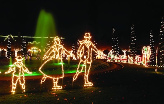 Mountain View Cemetery's Holiday Light Show Celebrates 10th Anniversary