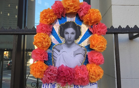 Tributes To Carrie Fisher, George Michael Pop Up At 18th & Castro